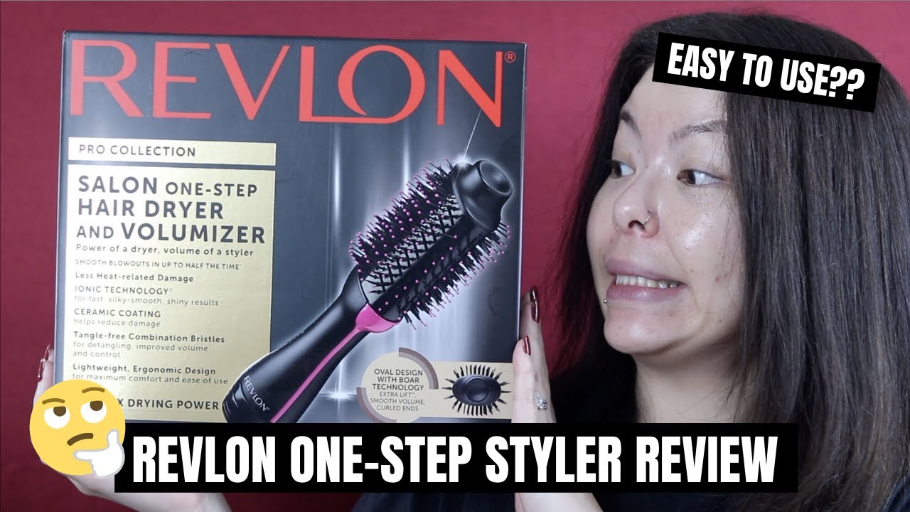 REVLON ONESTEP HAIR DRYER & VOLUMIZER REVIEW Easy for Beginners