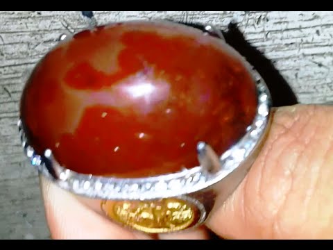 Batu Akik Lumut Merah batu akik lumut merah