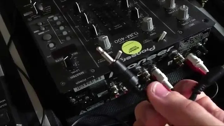 Plugs Needed to Connect Phone/Laptop to DJ Mixer