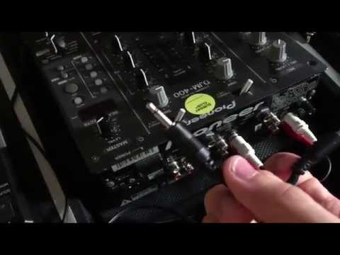 Video: Hur ansluter jag min bärbara dator till min DJ-mixer?