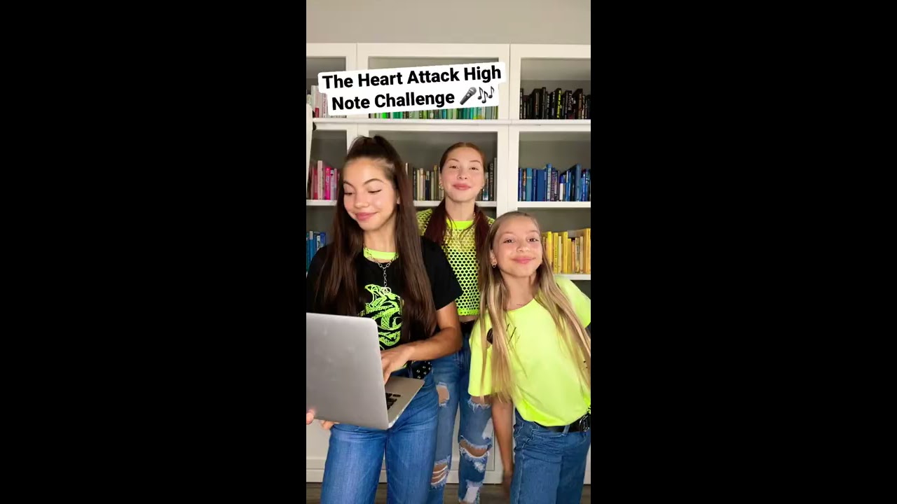 Heart Attack High Note Singing Challenge Triple Charm Shorts