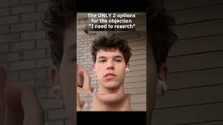The answer to sales objections