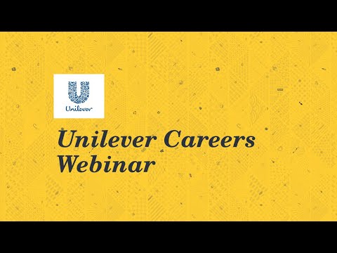 Webinar: Unilever Careers