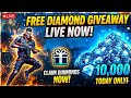 FREE FIRE LIVE 🔴 CUSTOM ROOM + FREE DIAMOND GIVEAWAY 💎 | FF LIVE REDEEM CODE | JOIN FAST
