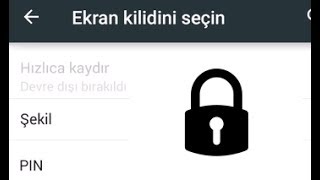 Ekran Kilidi Devre Dışı Bırakıldı Hatası Çözümü