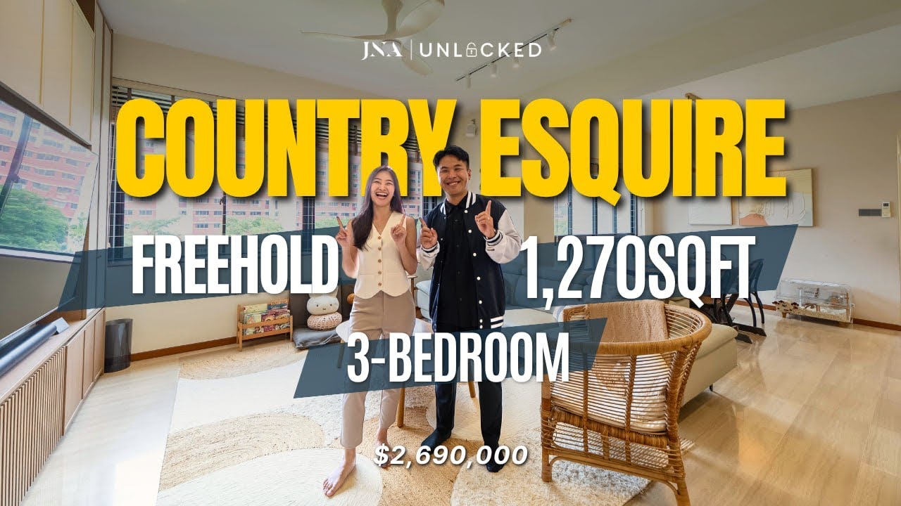 Rare Renovated Freehold 3-Bedroom, 1,270 sqft | Country Esquire