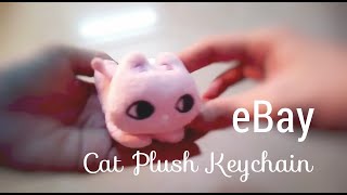 Review Cute Cat Soft Stuffed Plush Toy Keychain Keyring FoB Cushion KQ  [ eBay ] screenshot 3