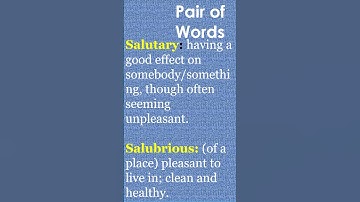 Pair of Words in English | Pair of Words for CSS