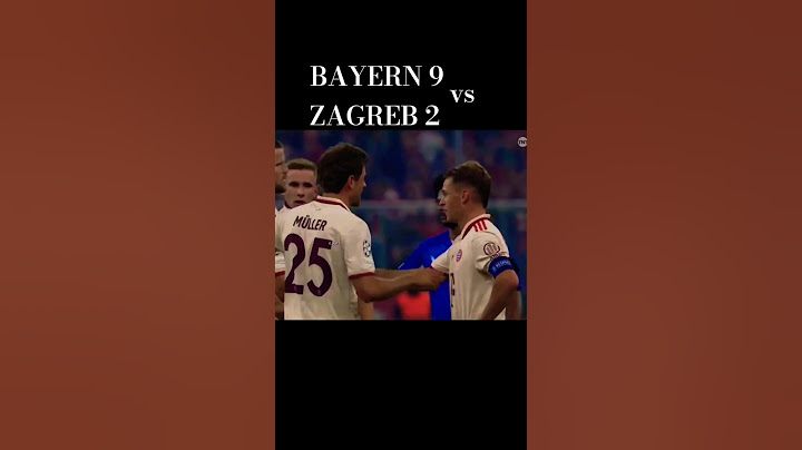 BAYERN 9 : 2 DINAMO ZAGREB ☠🥶.                    #bayernmunich #zagreb #championsleague #match