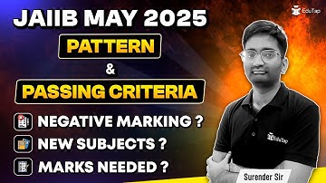 JAIIB Exam Pattern 2025 | JAIIB Passing Criteria 2025 | JAIIB Exam Detail 2025 | JAIIB Paper Pattern