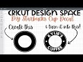 Cricut Design Space Tutorial: Decal for Starbucks Reusable Hot and Cold Cups