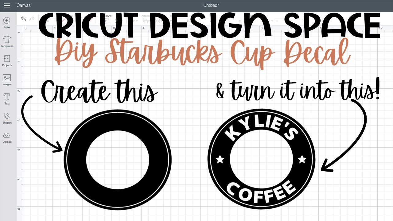 Personalized Starbucks Cup Decals w/Hearts Accents – Fancy Plans Co