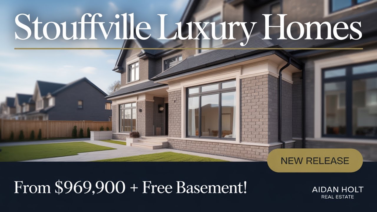 Chateau 9 Stouffville – Luxury Detached Homes From $969,900 (FREE Basement Included