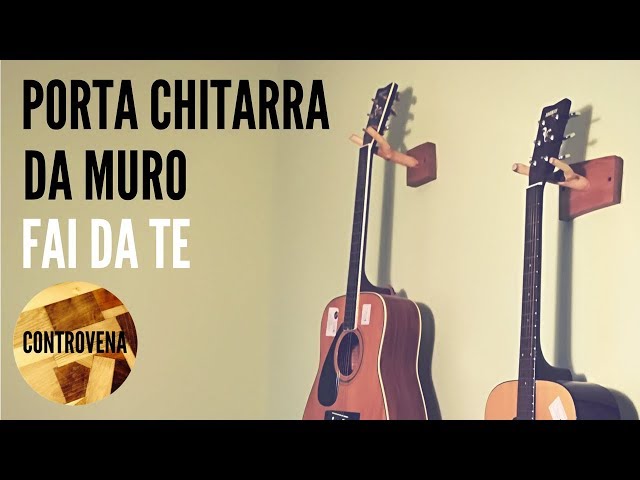 PORTA CHITARRA da muro FAI DA TE 