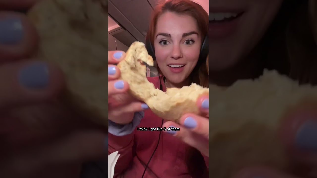 Everything I Ate Flying From America To Greece Foodie Airplanefood Eating Travelfoodie
