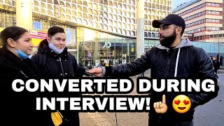 VERA CONVERTED to ISLAM live during an interview about PARADISE! | Utrecht | Interview # 28