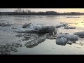 Ледоход. Река Белая 12.04.2021