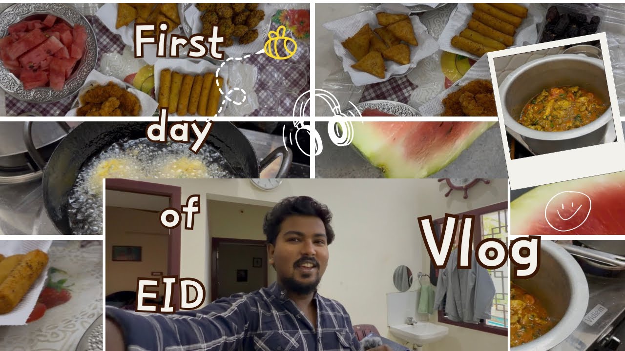 My first vlog ❤️ Day 1 of Eid 