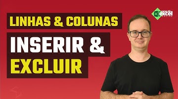 Como Inserir e Excluir LINHAS e COLUNAS no EXCEL