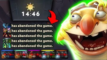 How I win dota in 14minutes? All enemies RAGE QUIT🔥