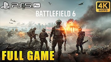 Battlefield 6 Full Game Campaign Walkthrough (No Commentary | PS5 Pro 4K 60FPS)