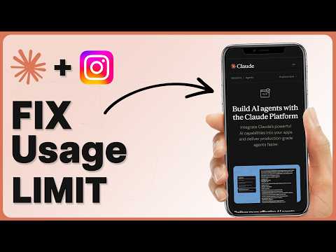 Claude AI Usage Limit Reached | 3 Easy Ways to Fix It FAST!