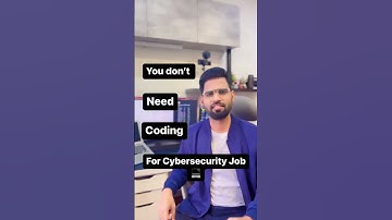 You don’t need Coding for Cybersecurity Job                               #shorts
