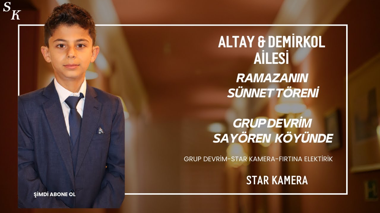 ALTAY & DEMİRKOL AİLESİNİN SÜNNET TÖRENİ /GRUP DEVRİM SAYÖREN KÖYÜNDE /13 04 2024