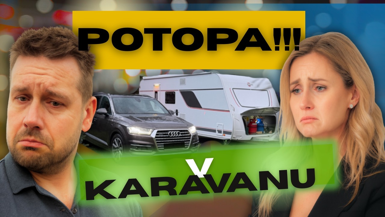 Vyplavili jsme si karavan v kempu Pacho na Slovensku