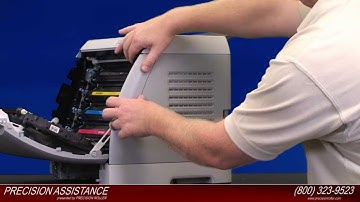 HP Color LaserJet 2600N Transfer Belt Kit  Instructional Video