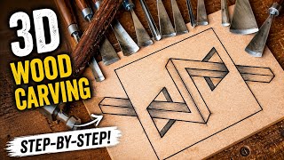 This 3D Wood Carving Trick Looks Impossible