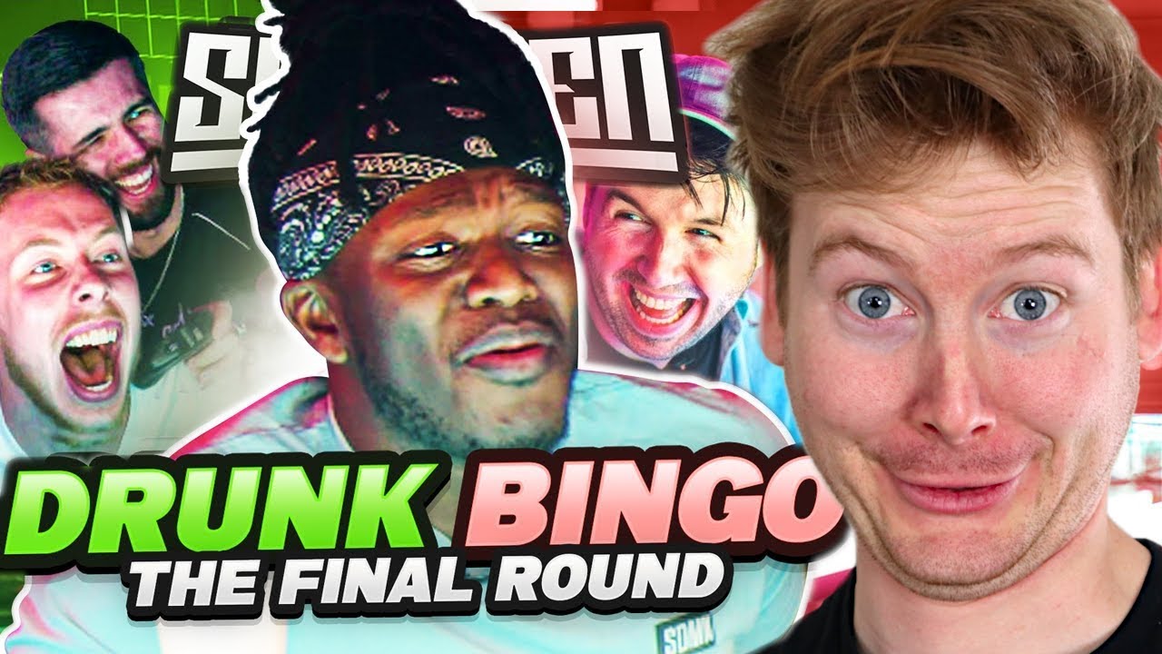SIDEMEN DRUNK BINGO: THE FINAL ROUND REACTION