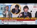 MILEI SALIÓ CORRIENDO EN MEDIO DEL PROGRAMA PARA IR A VOTAR - Javier Milei en La Nación + 5/5/2022