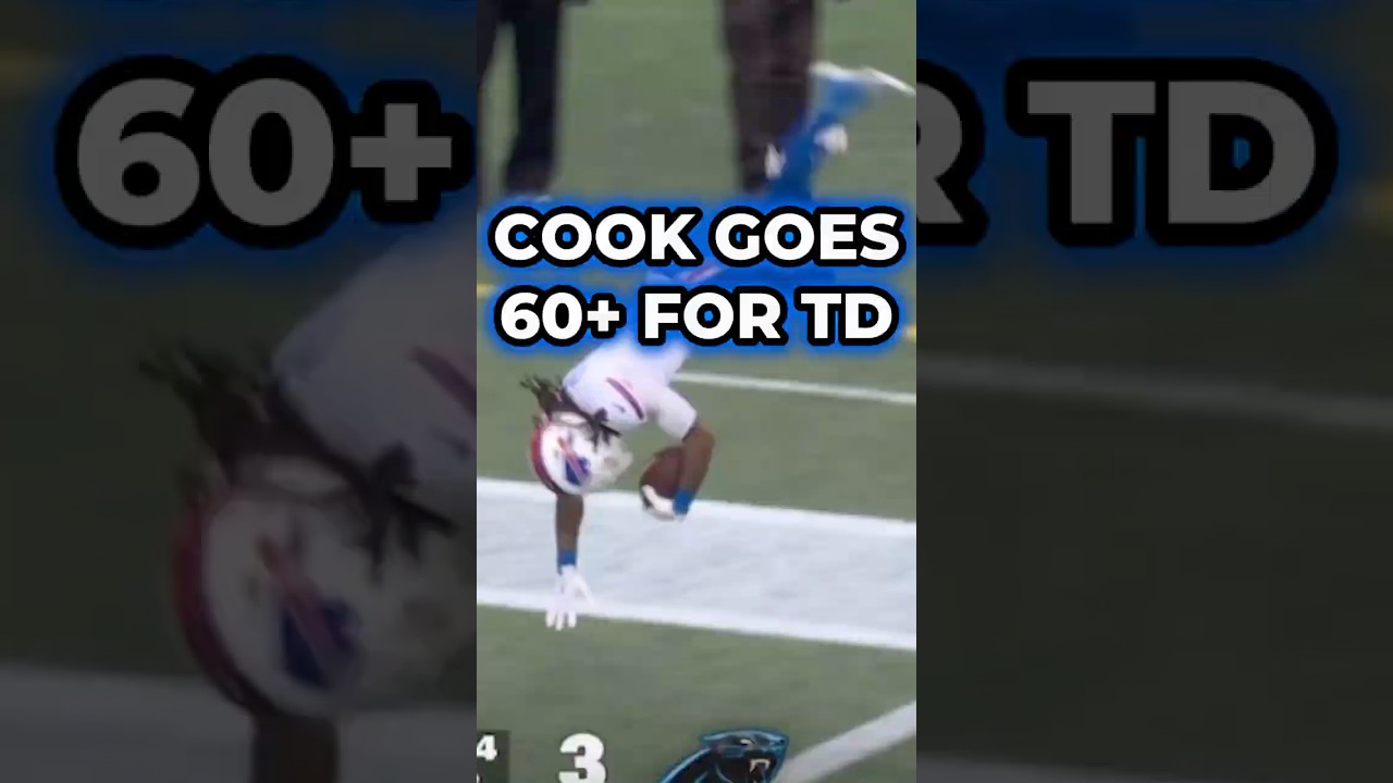 James Cook Goes 64 Yards For The Touchdown 