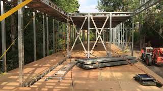 Bridge House: Framing Up