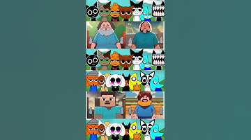 INCREDIBOX SPRUNKI BUT EVERYONE IS MINECRAFT *Mix Version* #sprunked #minecraft #sprunki #incredibox