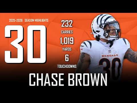 Chase Brown || 2025-2026 Cincinnati Bengals Highlights