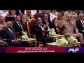 الرئيس السيسي يشكر الفنان حسين الجسمي بعد أغنية تسلم الأيادي