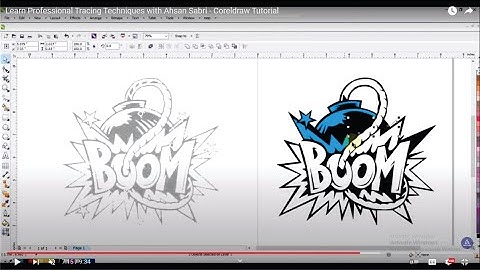 Learn Professional Tracing Techniques with Ahsan Sabri - Coreldraw Tutorial