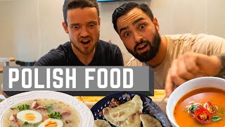American Tries Polish food in Warsaw, Poland! 🇵🇱
