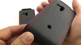 Обзор: Оригинальный Чехол-Флип для Sony Xperia Neo L MT25i. ОБЗОР!