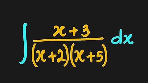 Integratie door partiële breuk