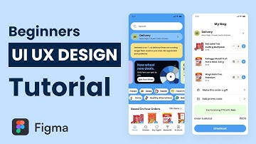 Part - 1: Grocery Delivery App UI UX Design Tutorial