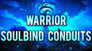 Shadowlands: New Warrior Soulbind Conduits
