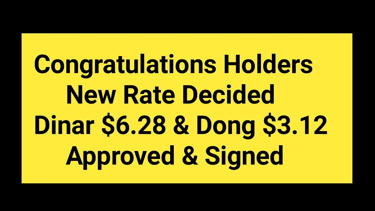 Iraqi Banks Approved And Powerfull Statement & Signed The New IQD Rate | Iraqi Dinar News 24 January