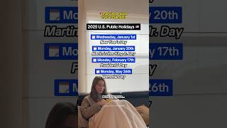 Download Lagu U.S. Public Holidays in 2025 🇺🇸 #usa #holiday #outofoffice #calendar #2025 #lifehacks #dayoff MP3