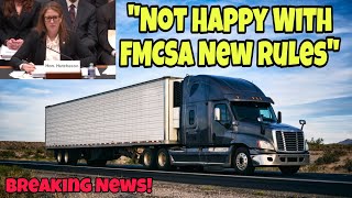 FMCSA Head Director Gets Grilled For New Rules That Affect Truck Drivers 🤯