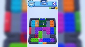 Color Block Jam Level 478 Walkthrough Solution