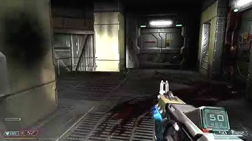 Doom 3 (BFG) Walkthrough "Nightmare" 1440p maxed graphics PART 18 - Delta Labs Sector 3b