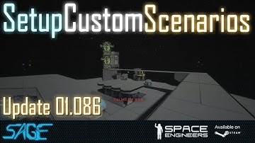 Space Engineers, Creating a simple Scenario Race, and BUG REPORT! (Update 01.086)